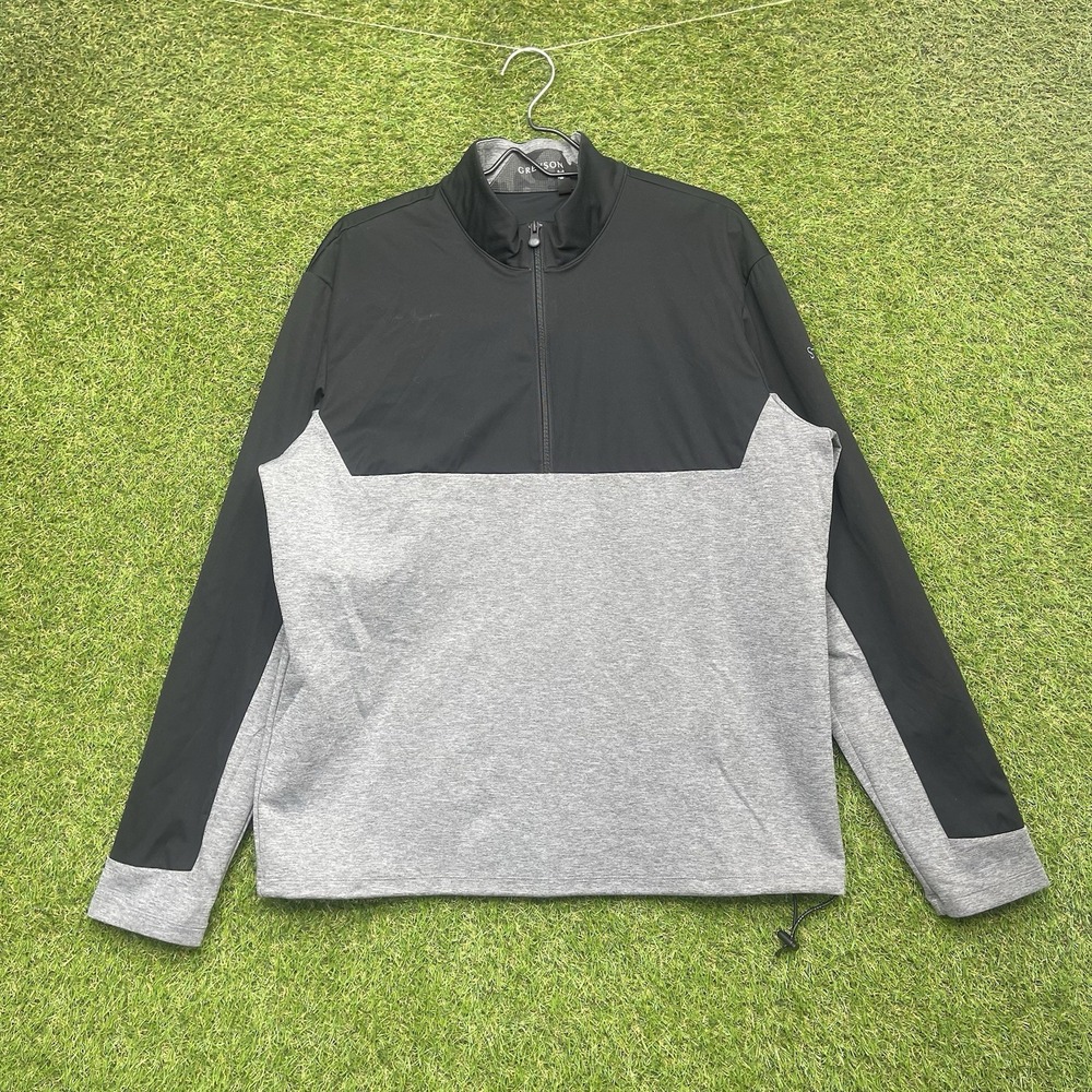 Greyson Golf Pullover Jacket Mens Large Comanche 1/2 Zip Hybrid Tech Performance